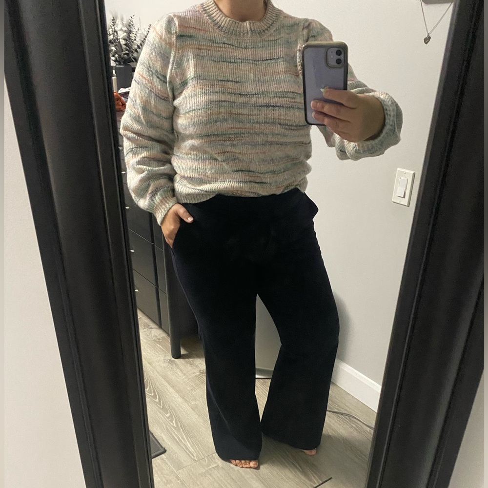 Beautiful colorful long sleeves sweater